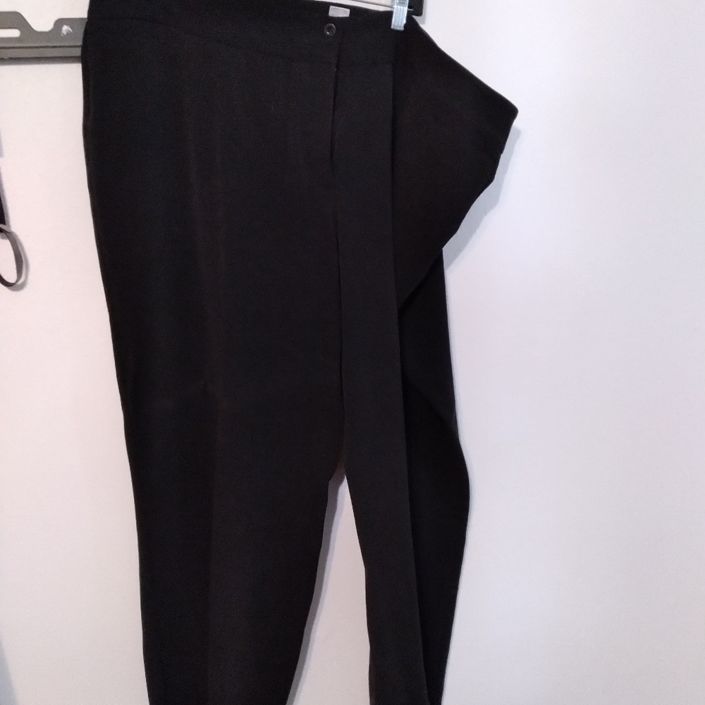 Black dress barn trousers